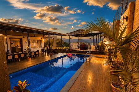 Nirvana | 7 Rooms | 7 Bath | Upto 25 Guest | Private pool | Indoor Games | Gazebo