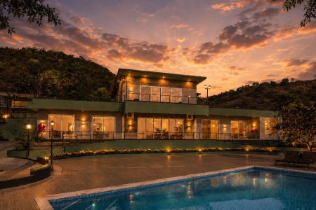 Nirvaya Villa – 6 Rooms | 6 Bath | Upto 18 Guest | Breathtaking View | Turf | Indoor Games