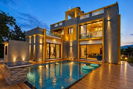 Mango Villa – 3 Rooms | 3 Bath | Upto 10 Guest | Private pool